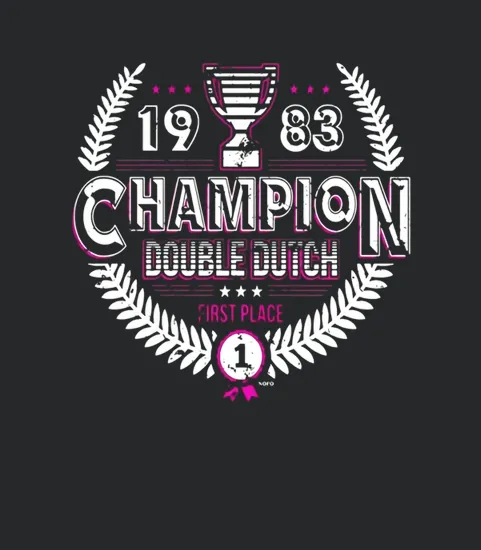 1983 Double Dutch Champion First Place