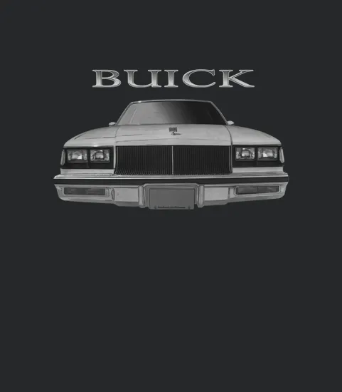 1987 Buick Regal Front White