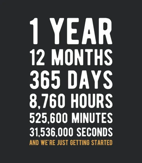 1st Anniversary Gift T One Year Marriage Tee