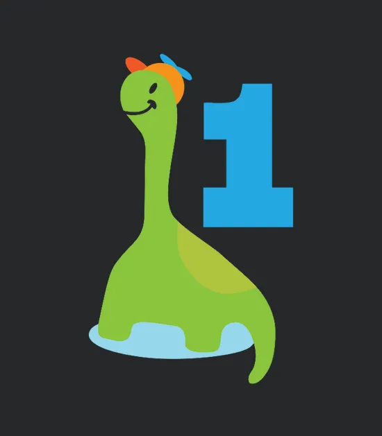 1st Birthday Dinosaur
