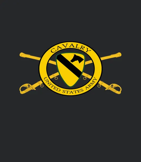 1st Cavalry Crossed Sabers