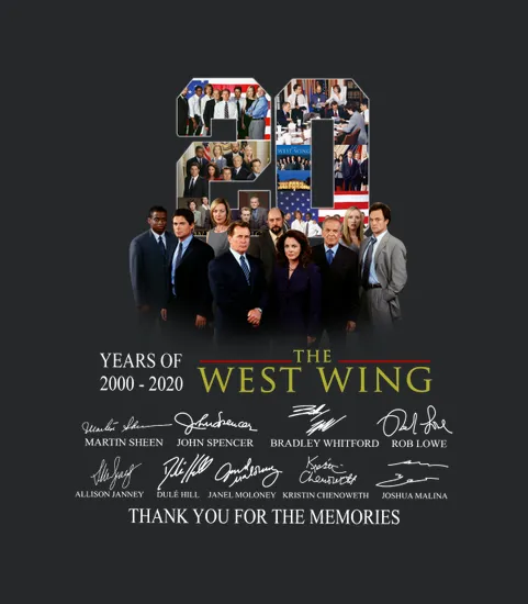 20 Years Of 2000 2020 The West Wing Signatures