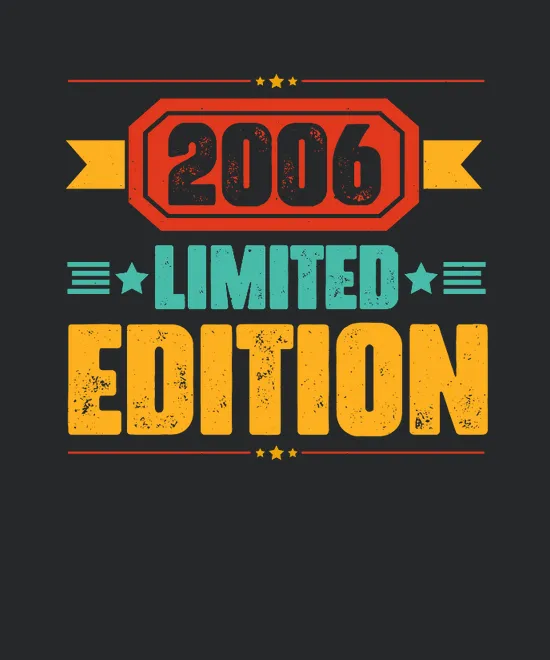 2006 Limited Edition Birthday T Design 1