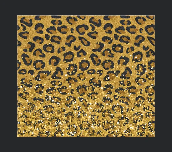 20oz Skinny Tumbler Design Cheetah Leopard Animal Print