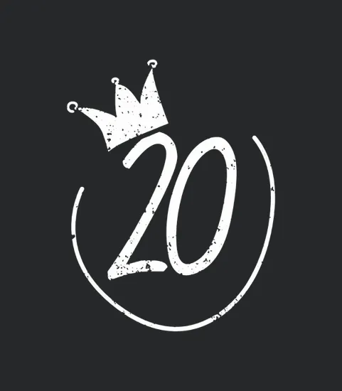 20th Birthday Gift Crown Birthday