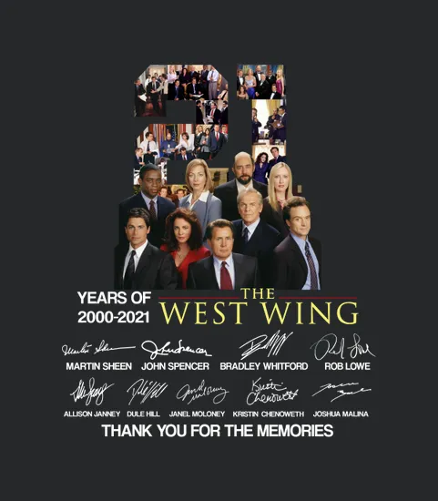 21 Years Of 2000 2021 The West Wing Thank You For The Memories