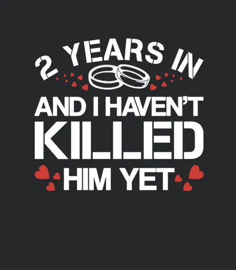 2nd Wedding Anniversary Wife