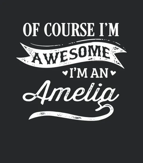 Amelia Name Rabbit Skins