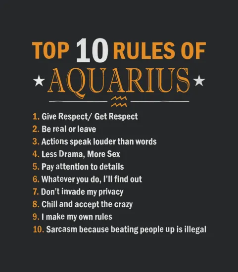 Aquarius Zodiac Birthday