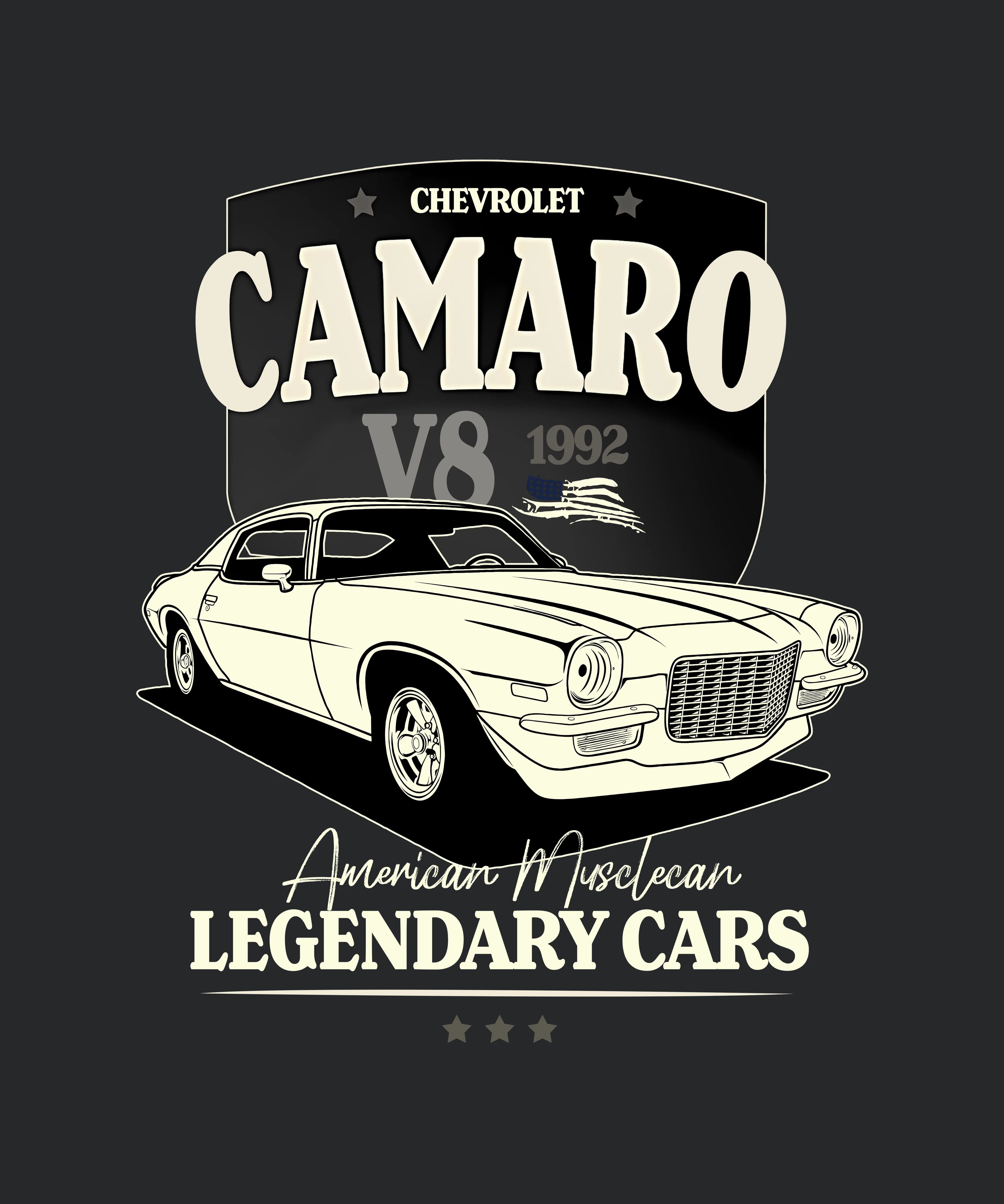 Camaro V8 Power 1979 American Muscle Car