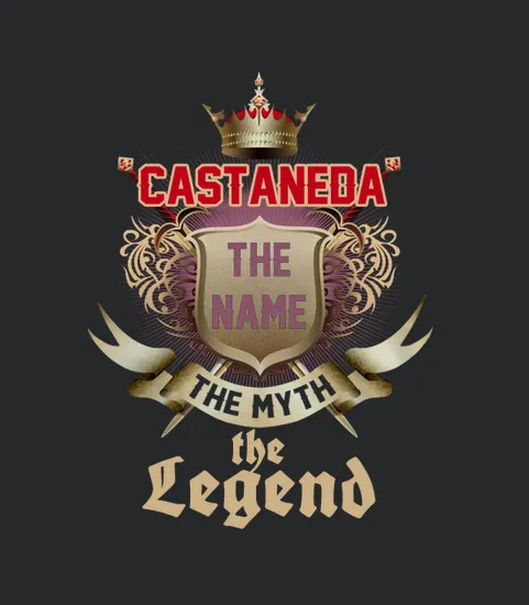 Castaneda The Name Myth Legend Tee