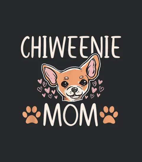 Chiweenie Mom Mama Cute Dog Puppy Owner Love Lover Gift Pillow