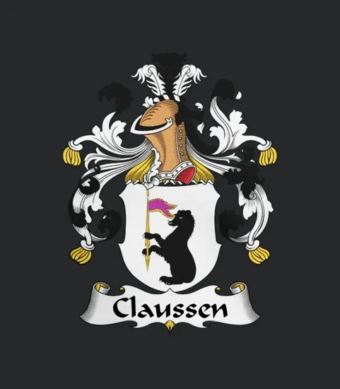 Claussen Family Crest German Family Crests