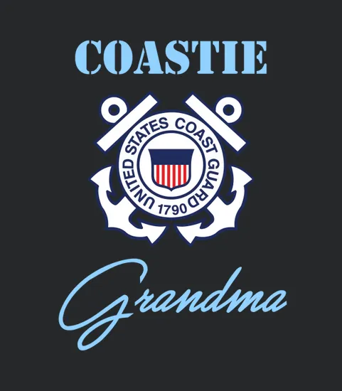 Coastie Grandma United States Coast Guard Proud Gift For Woman