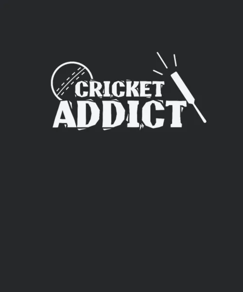 Cricket Addict Ball Sports Hobby Team