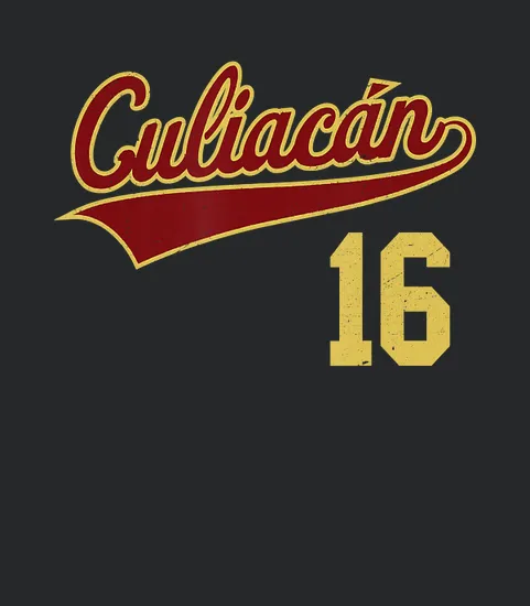 Culiacan Jersey In Baseball Style For Mexican Fans