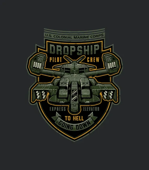 Express Elevator To Hell Aliens Dropship Xenomorph