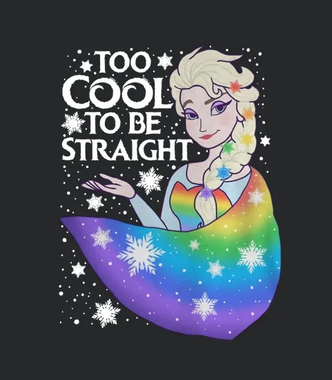 Gay Elsa Too Cool To Be Straight