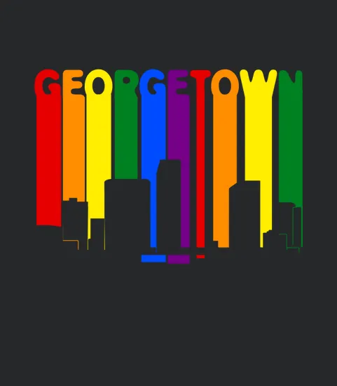 Georgetown Capital Country Lgbt Pride Rainbow