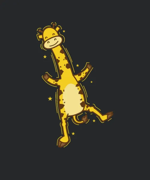 Giraffe Dancing In Africa Zoo Animal Park Zoo