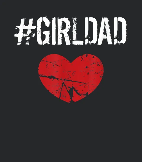 Girldad Girl Dad Father Of Girls Daughters Funny Birthday
