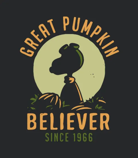 Great Pumpkin Believer Since 1966 Snoopy
