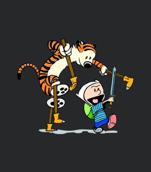 Hobbes And Calvin Time Advanture