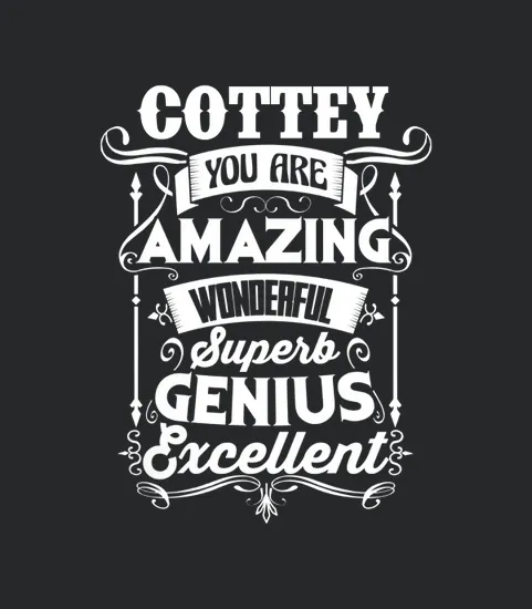 Its Great To Be Cottey