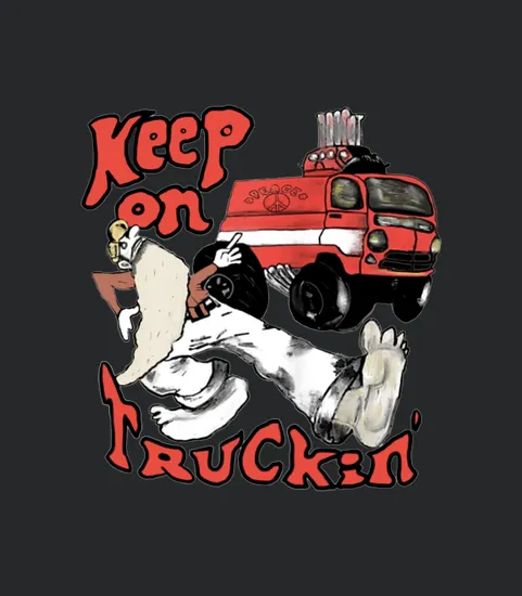 Keep On Truckin Vintage 1970