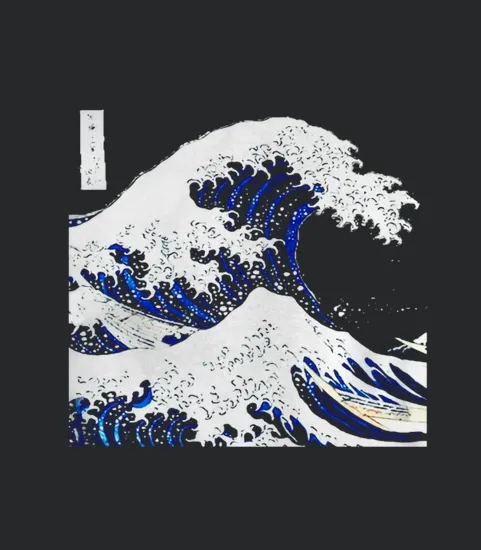 La Grande Vague Au Large De Kanagawa Par Hokusai