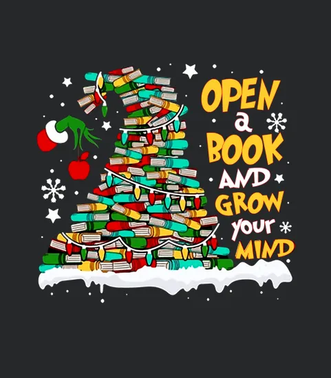 Librarian Open A Book And Grow Your Mind