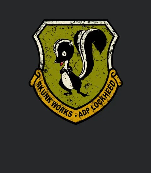 Lockheed Martin Skunk Works Vintage Logo