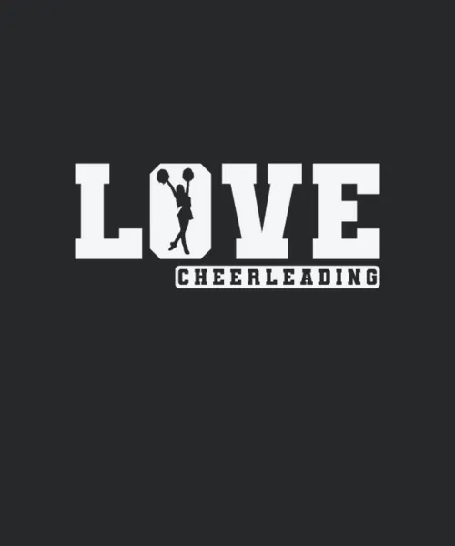 Love Cheerleading Sport Gymnastics Cheer Dance