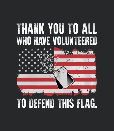 Mens Thank You To All Veteran