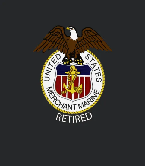 Merchant Marine Retired Logo Hat