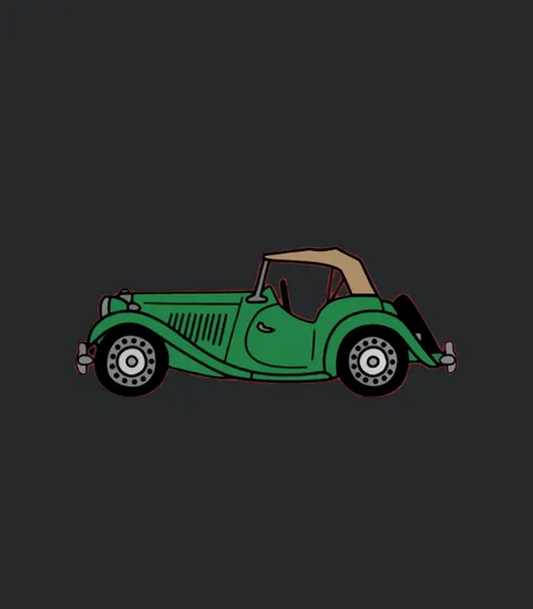 Mgtd Mg Td British Racing Green Classic Car