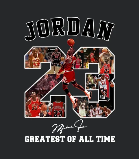 Michael Jordan 23 Signature Greatest Of All Time
