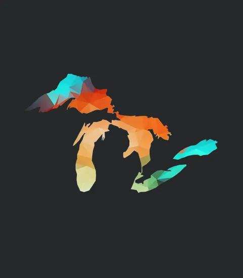 Michigan Geometric Great Lakes