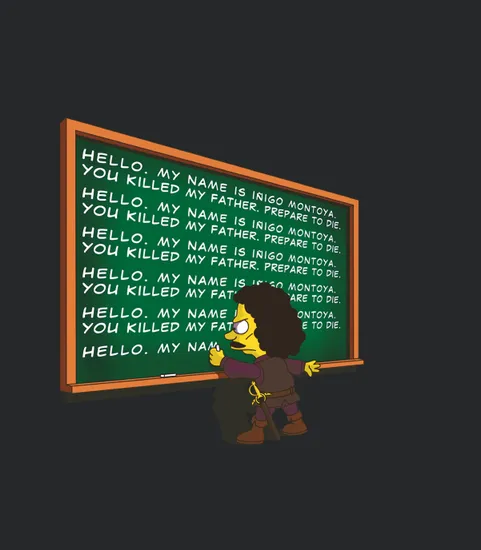 Montoya Detention Princess Bride