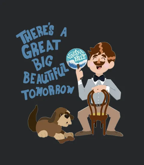 Niagara Falls Theres A Great Big Beautiful Tomorrow Sweater Longsleeve