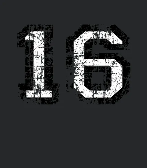 Number 16 Sixteen 16th Sixteenth Birthday Design Dress