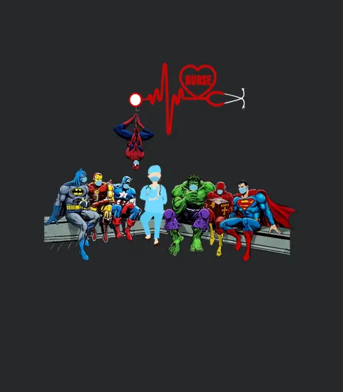Nurse Superheroes Avengers And Nurse