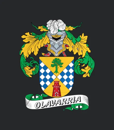 Olavarria Family Crest Spanish Family Crests