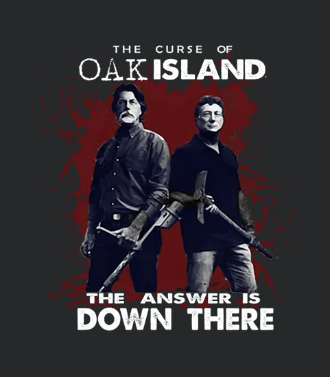 Rick Lagina Robert Clotworthy The Curse Of Oak Island Answer Is Down There