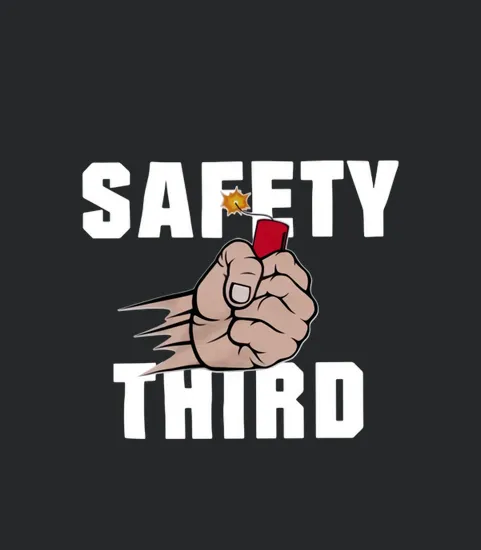 Safety Third Firecrackers