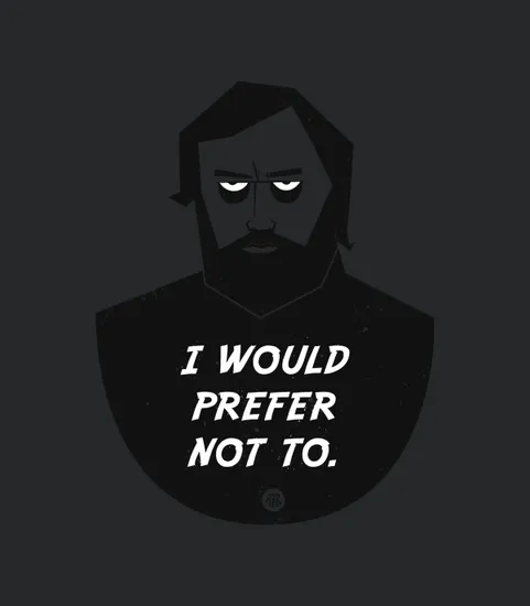 Slavoj Zizek I Would Prefer Not To