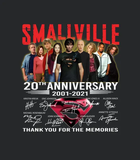 Smallville Tv Series 20th Anniversary 2001 2021 Thank You For The Memories