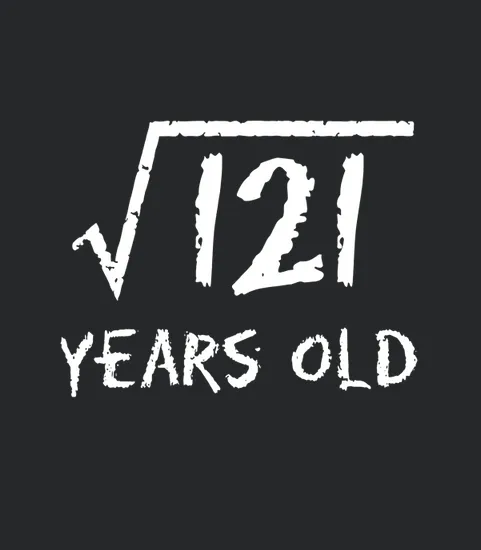 Square Root Of 121 11th Birthday 11 Years Old