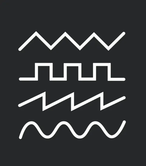 Synth Analog Audio Waveform Synthesizer Nerd