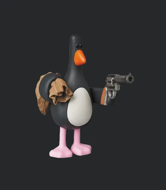 Wallace And Gromit Penguin Shaun The Sheep